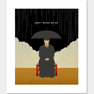 Rain: Don't Reign on Me on a dark (Knocked Out) background Posters and Art